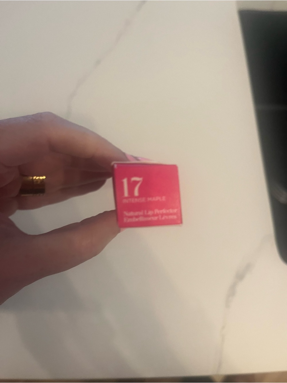 Clarins Natural Lip Perfector 17 - Intense Maple - Picture 2 of 3